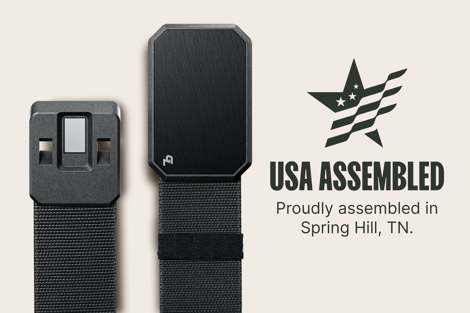 Groove Belt Gun Metal/Deep Stone