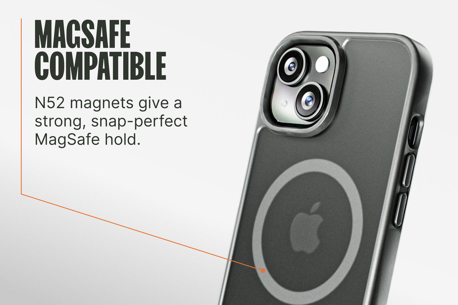 Groove MagSafe Phone Case - Deep Stone Grey
