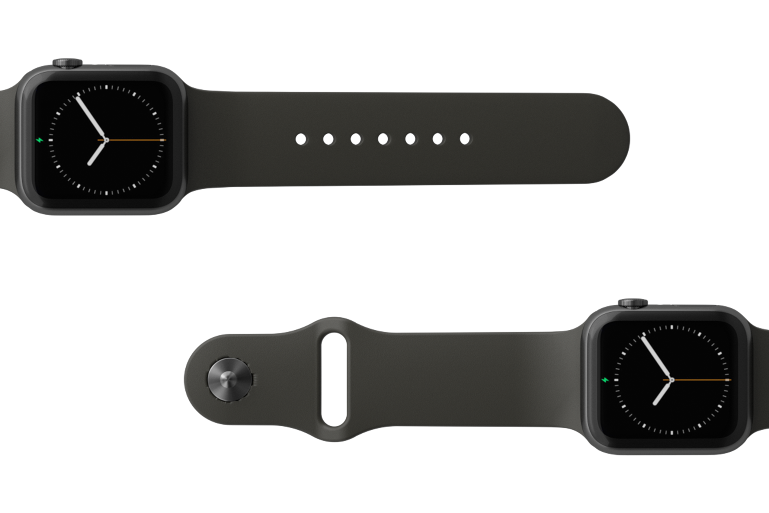 Apple Watch Band Solid Black