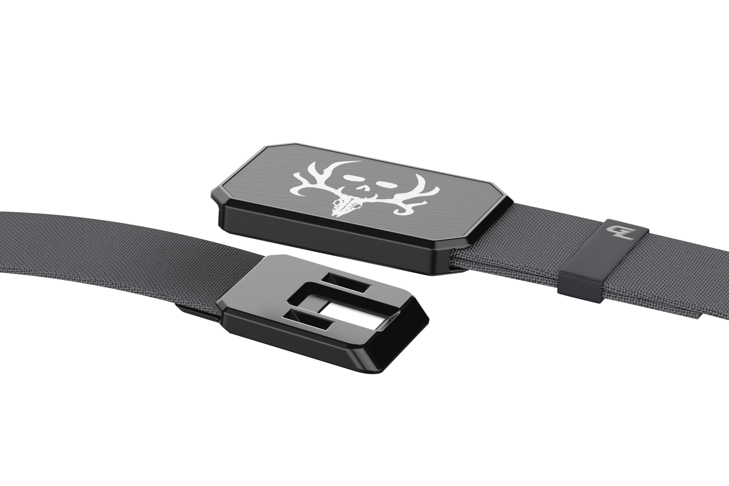 Bone Collector Groove Belt Deep Stone Grey/Gun Metal