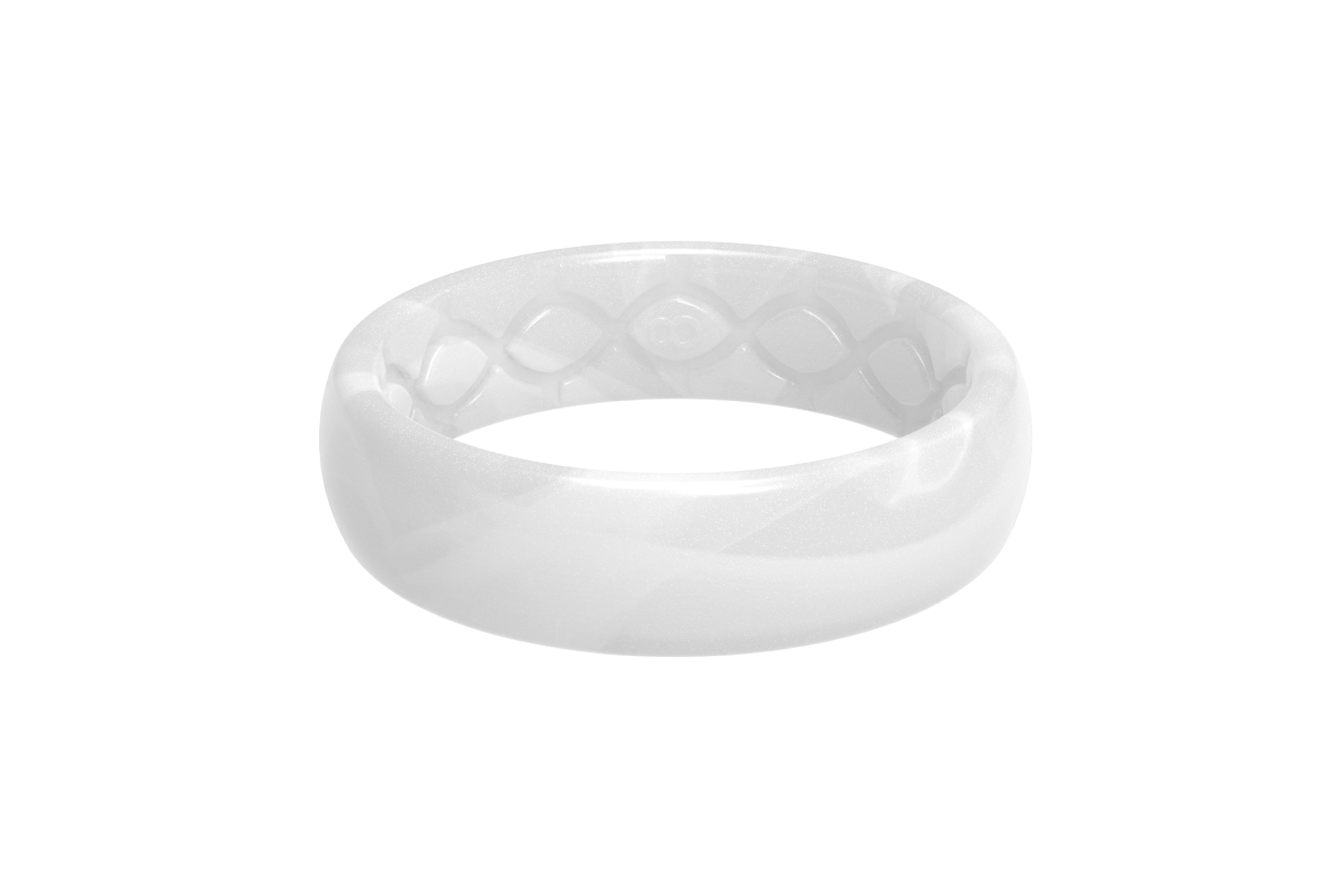 Solid Pearl Thin Ring