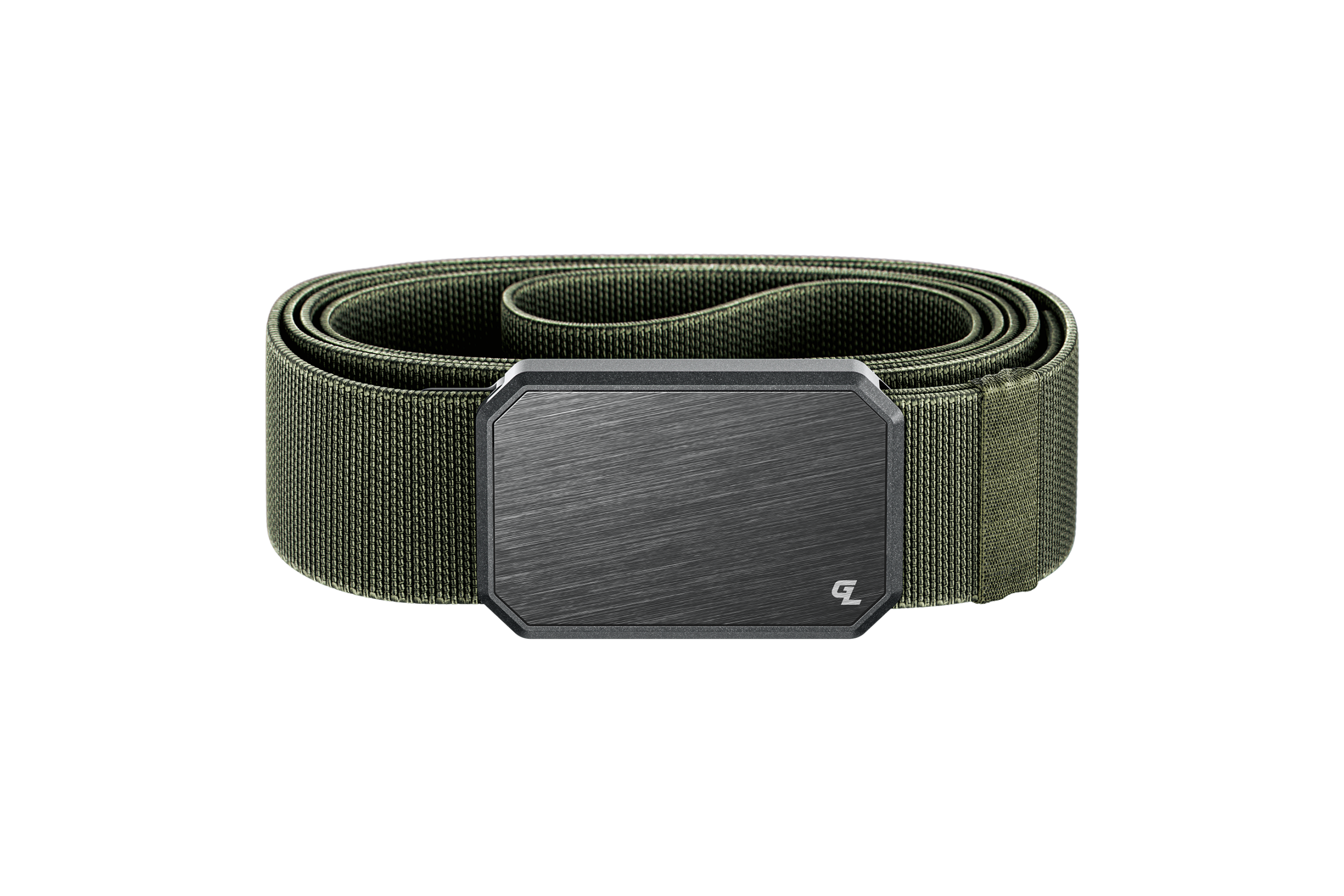 Groove Belt Gun Metal/Base Camp Green