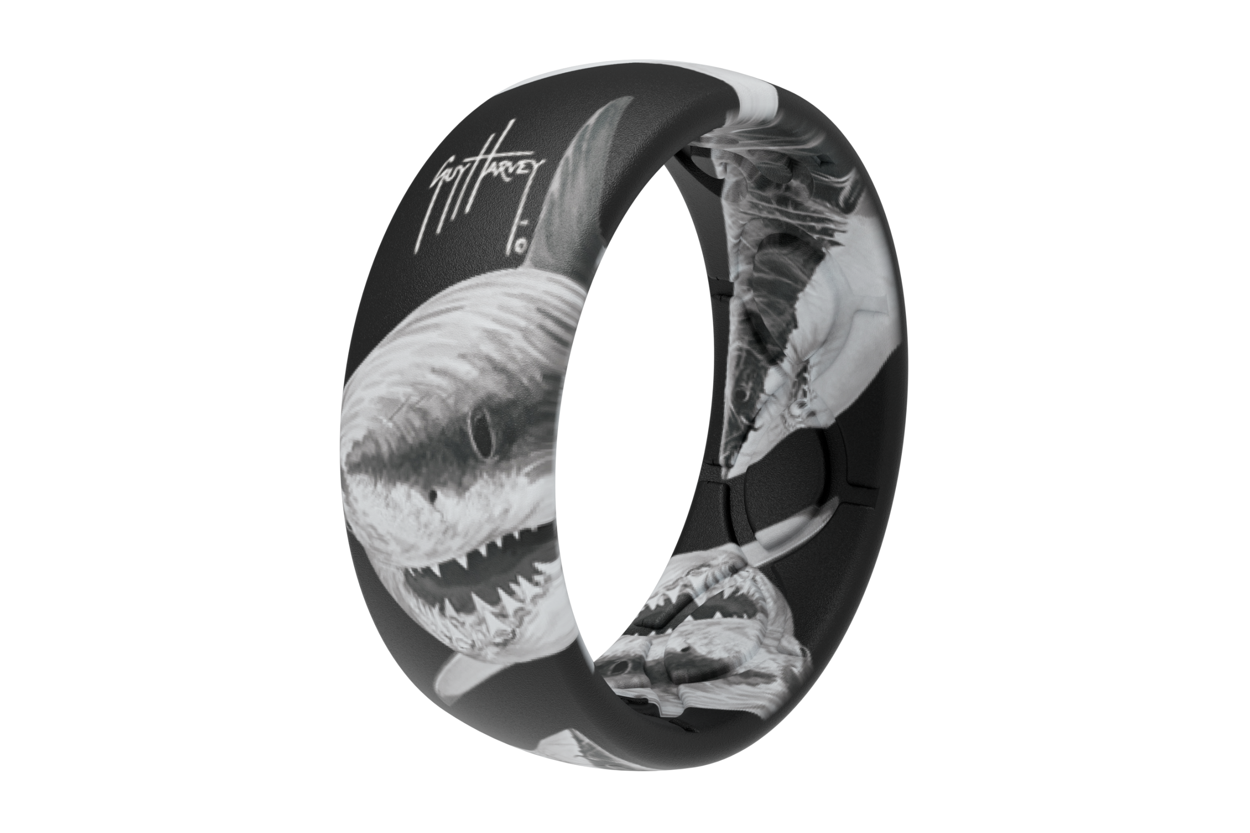 Guy Harvey Great White Shark Ring