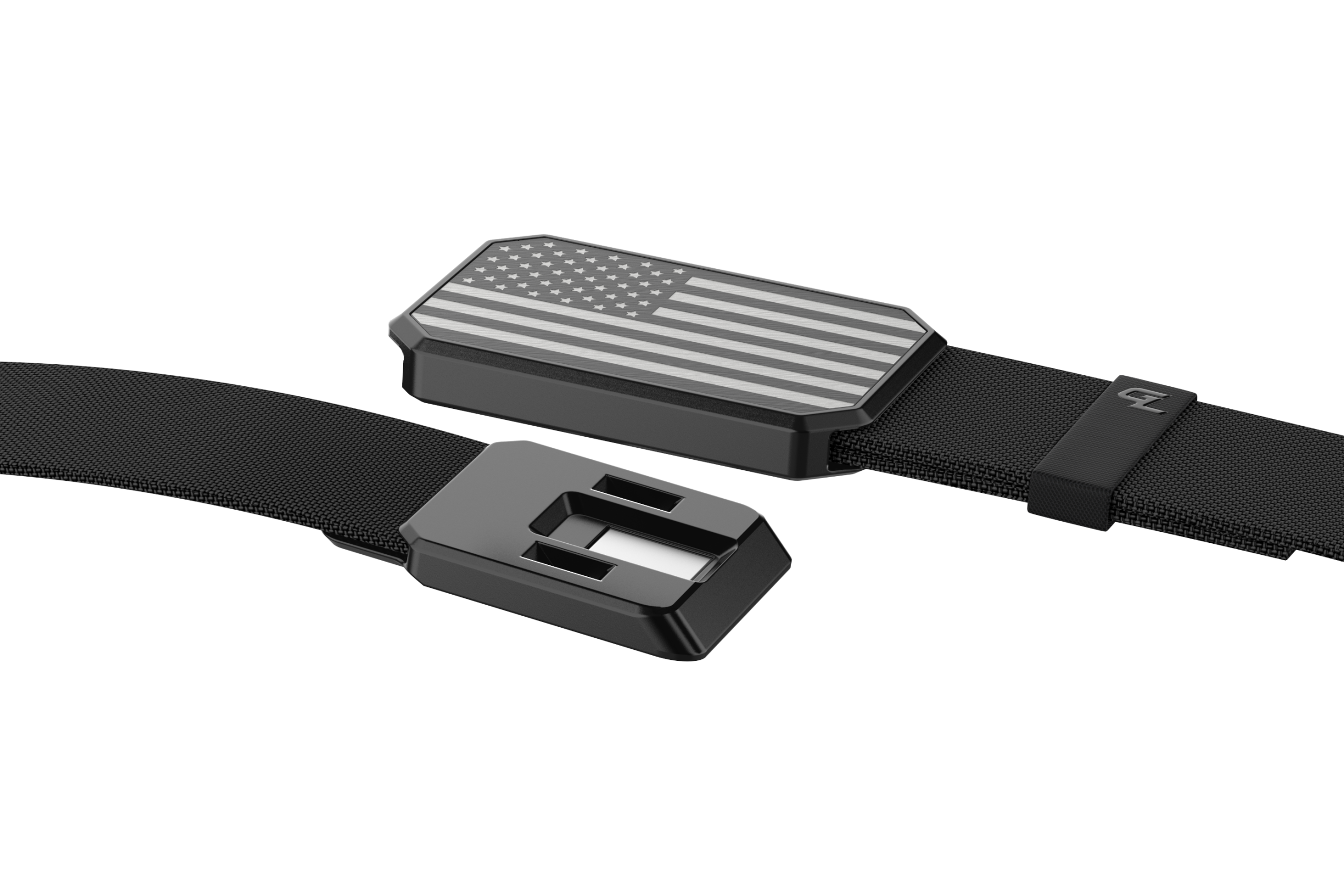 Hero Flag Groove Belt Black/Black