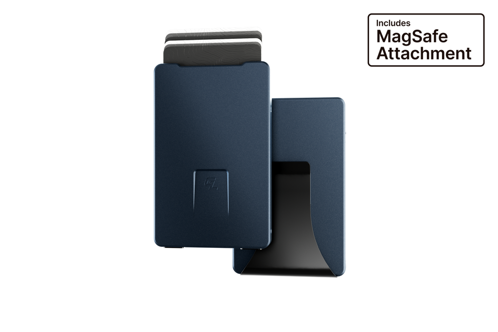 Groove Wallet® with MagSafe Plate - Abyss Navy