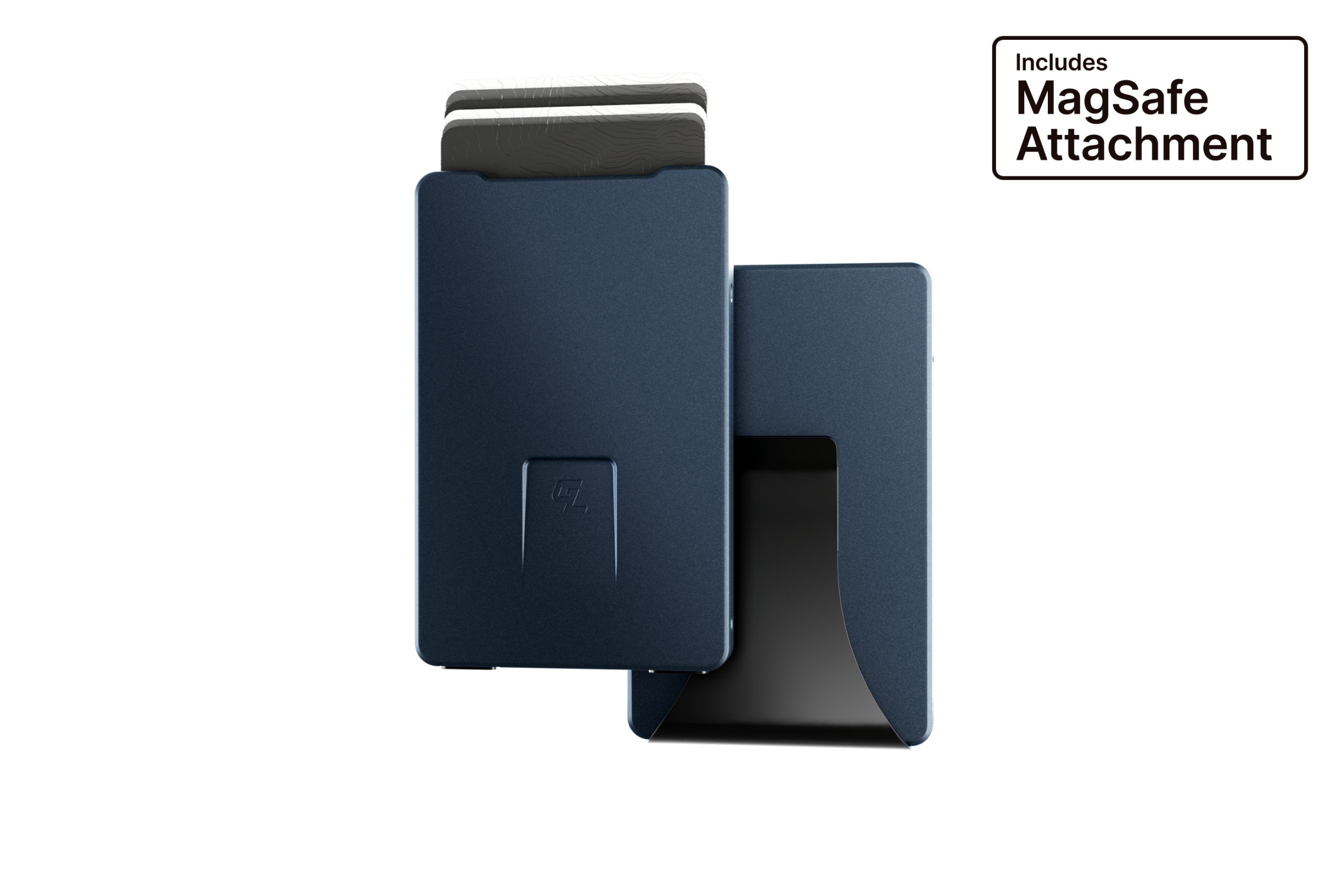 Groove Wallet® with MagSafe Plate - Abyss Navy