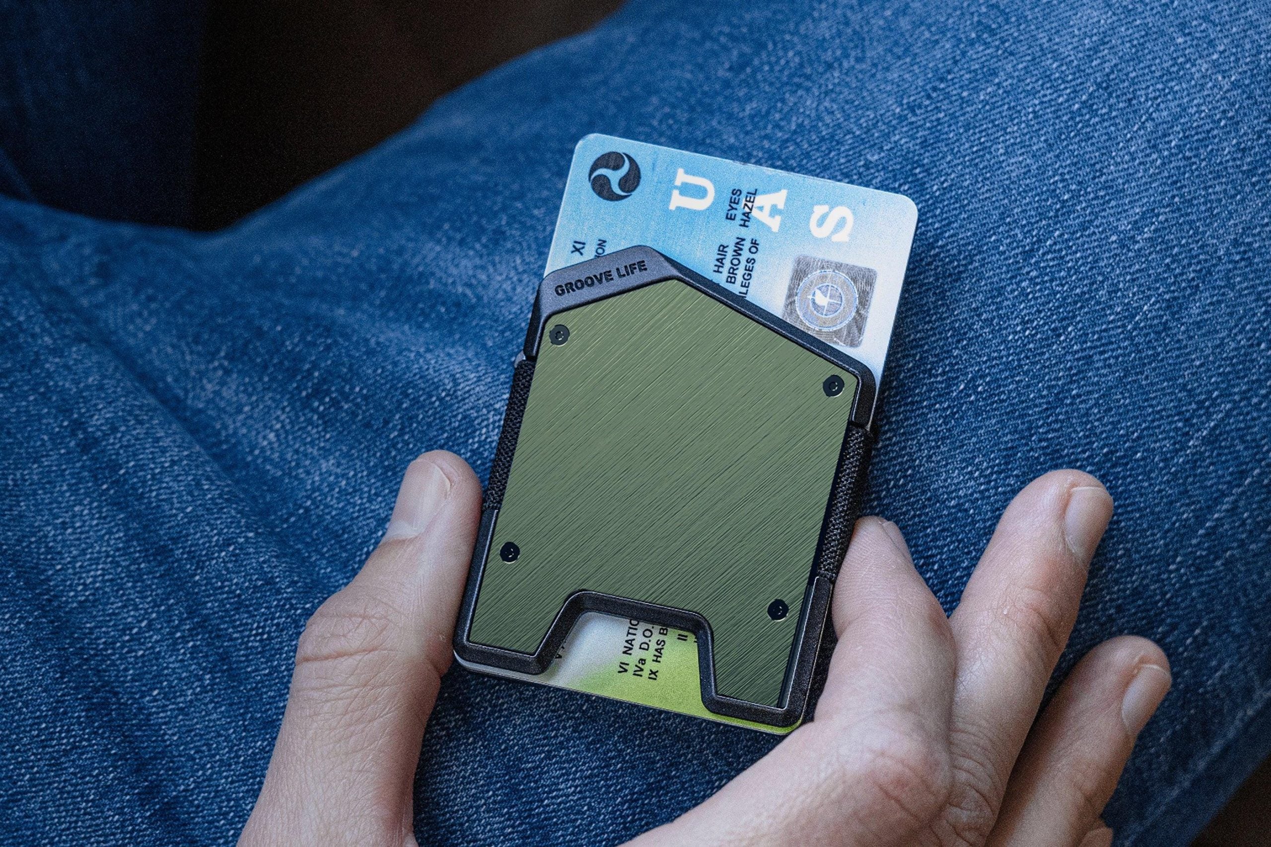 Groove Wallet® Stealth - Base Camp Green
