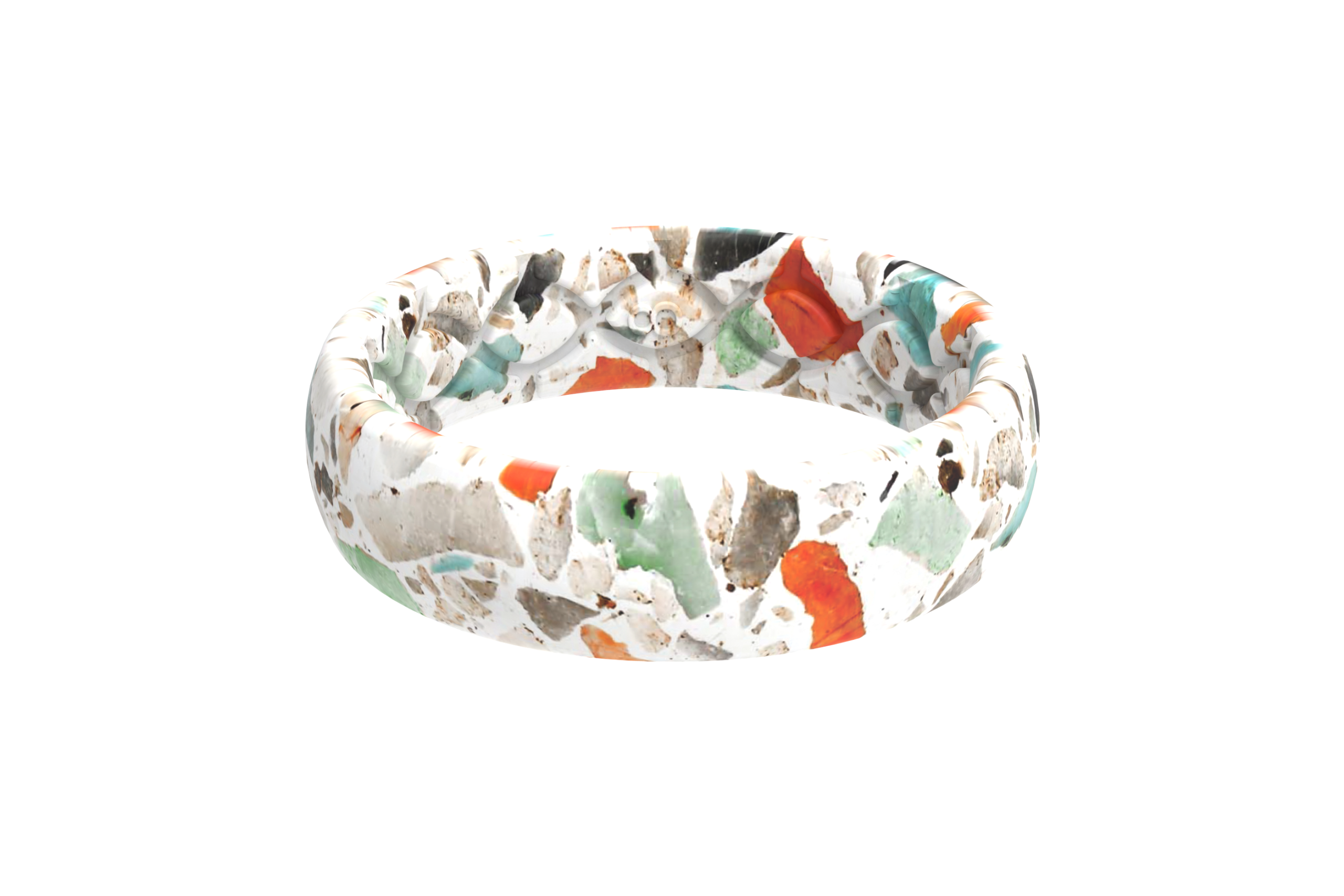 Sea Glass Thin Ring