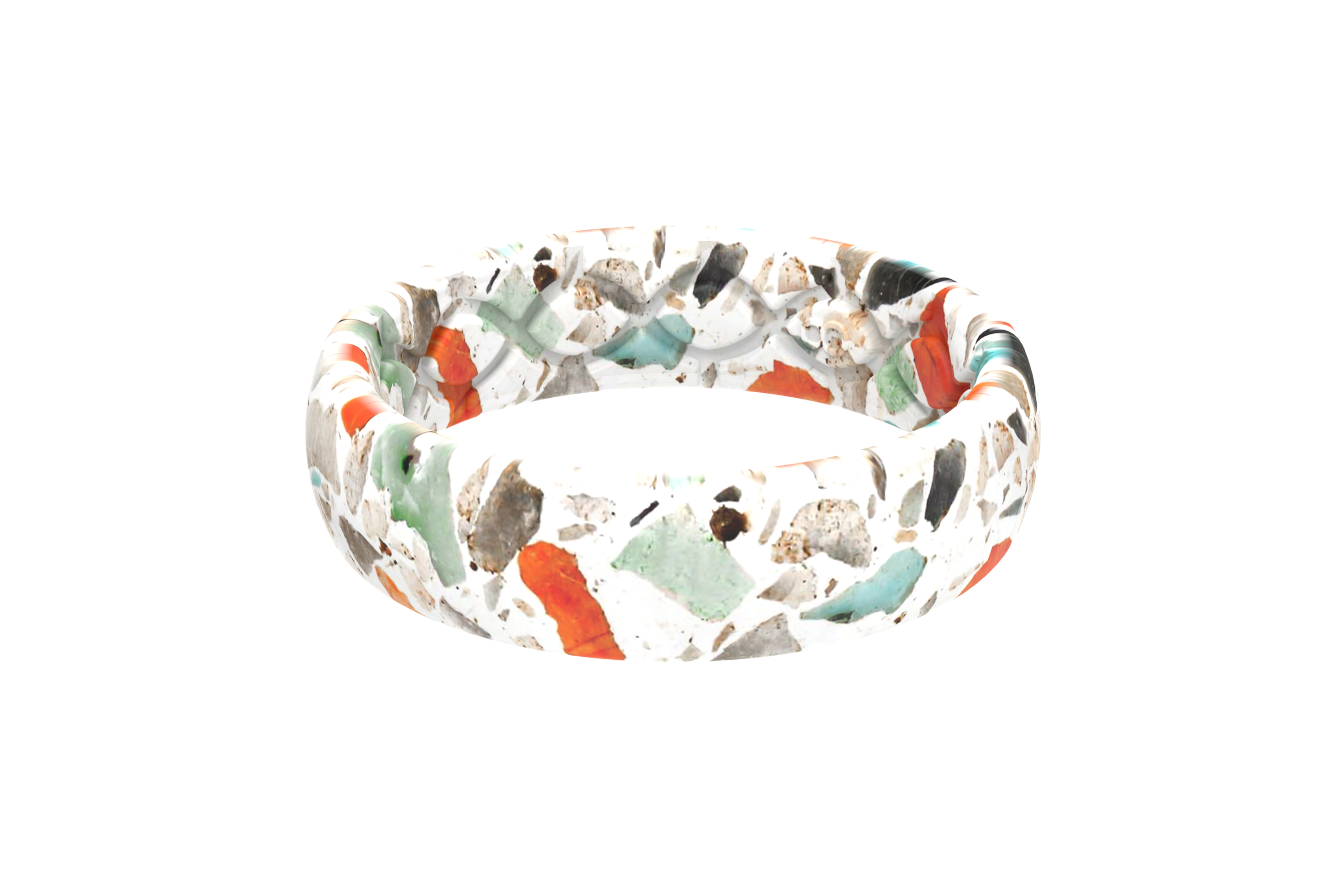 Sea Glass Thin Ring