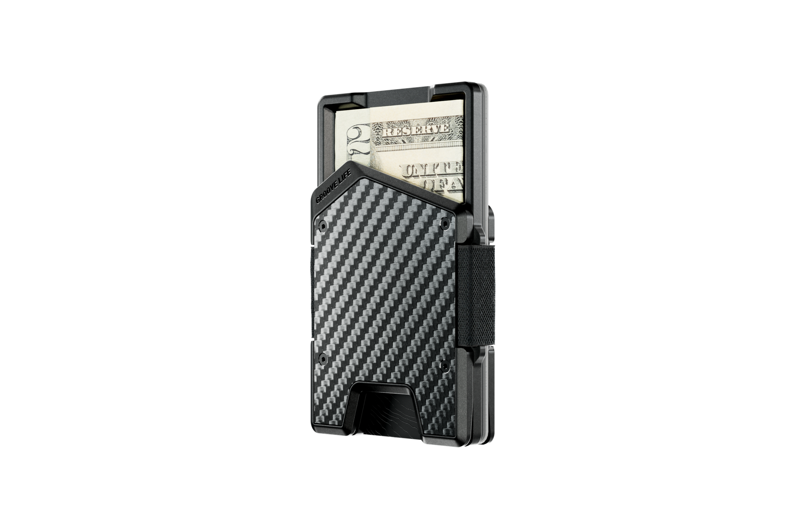 Groove Wallet® Stealth - Carbon Fiber