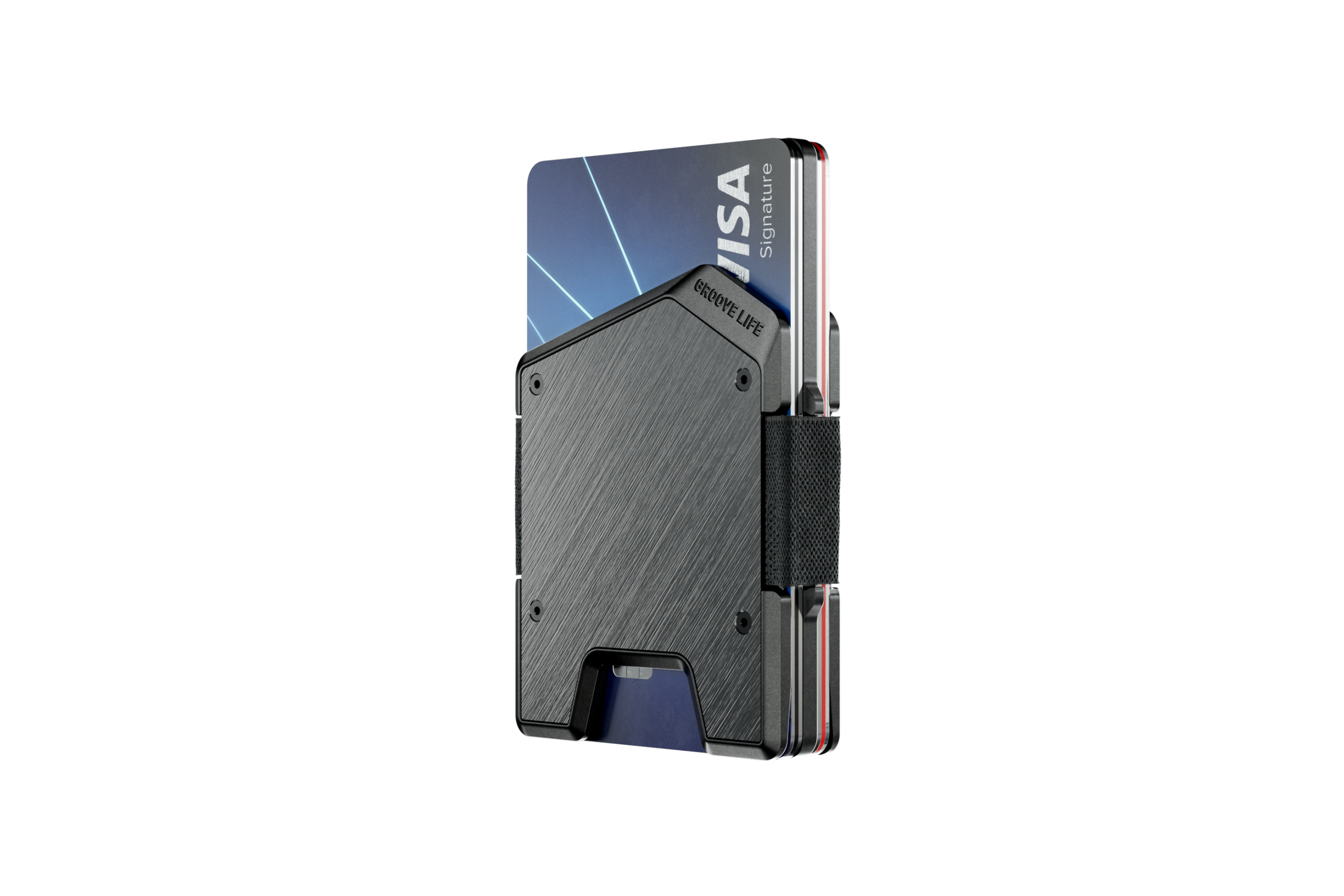 Groove Wallet® Stealth - Gunmetal