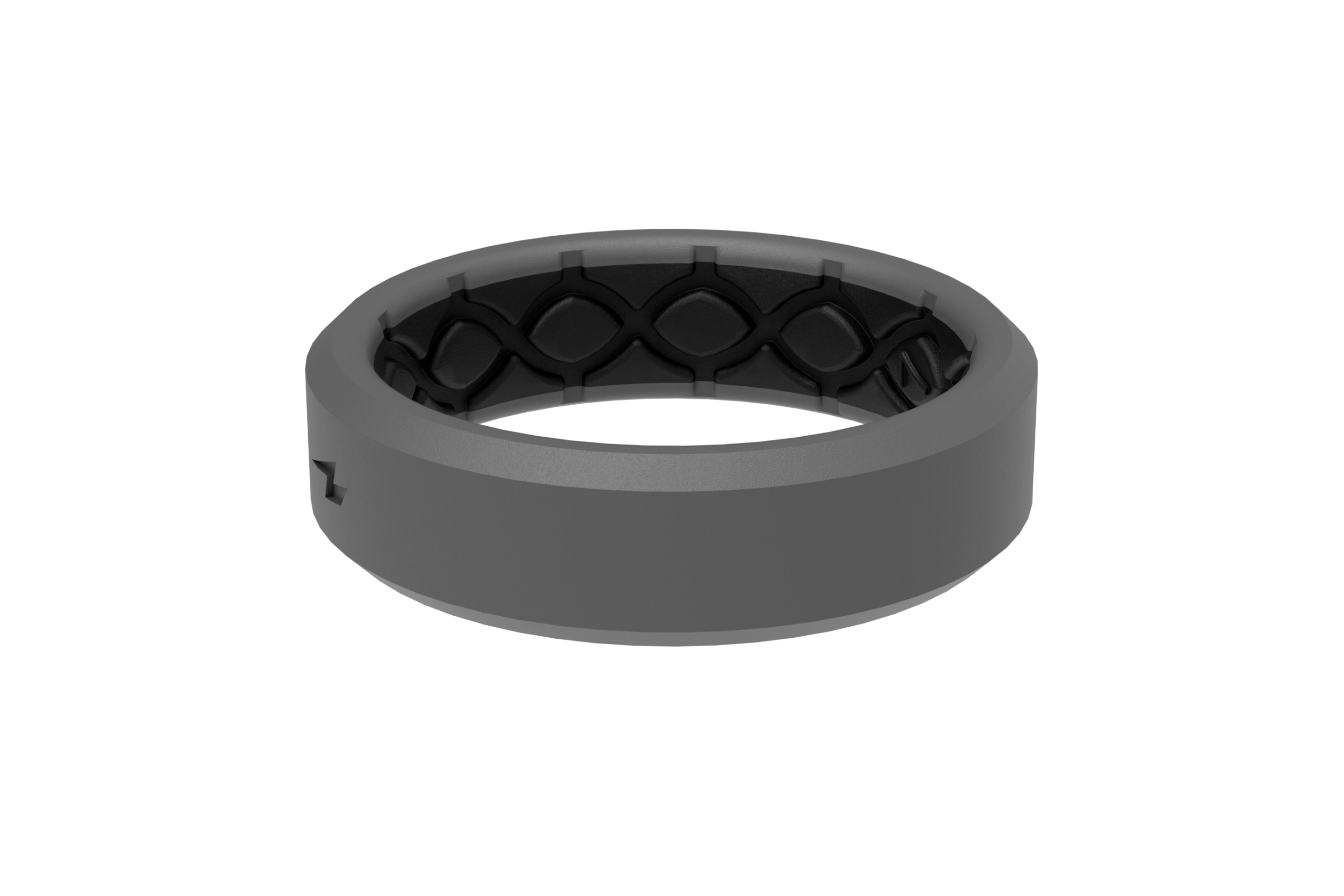 Zeus Storm Grey Thin Ring