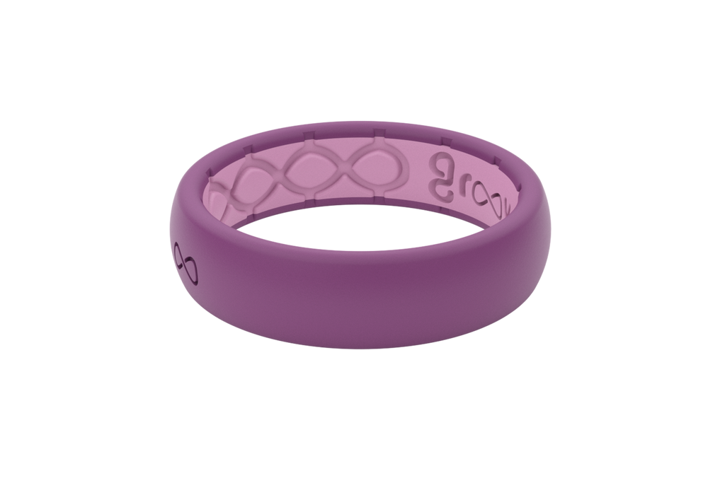 Solid Lilac Thin Ring