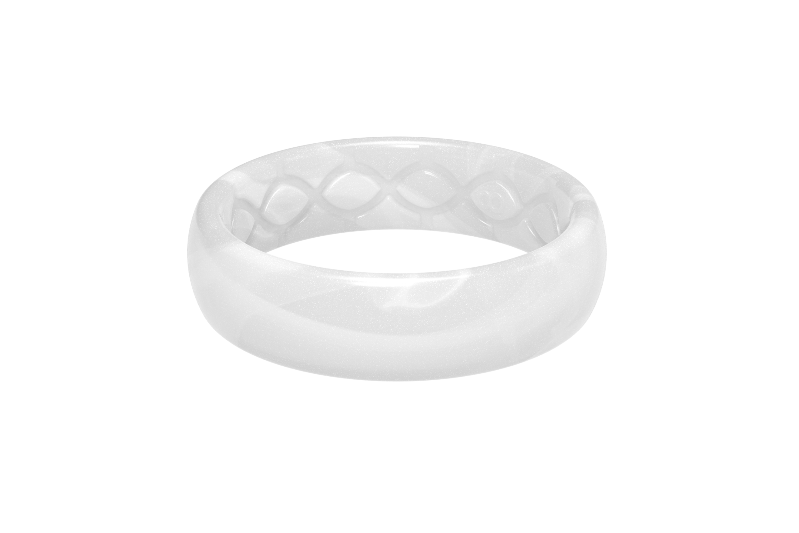 Solid Pearl Thin Ring
