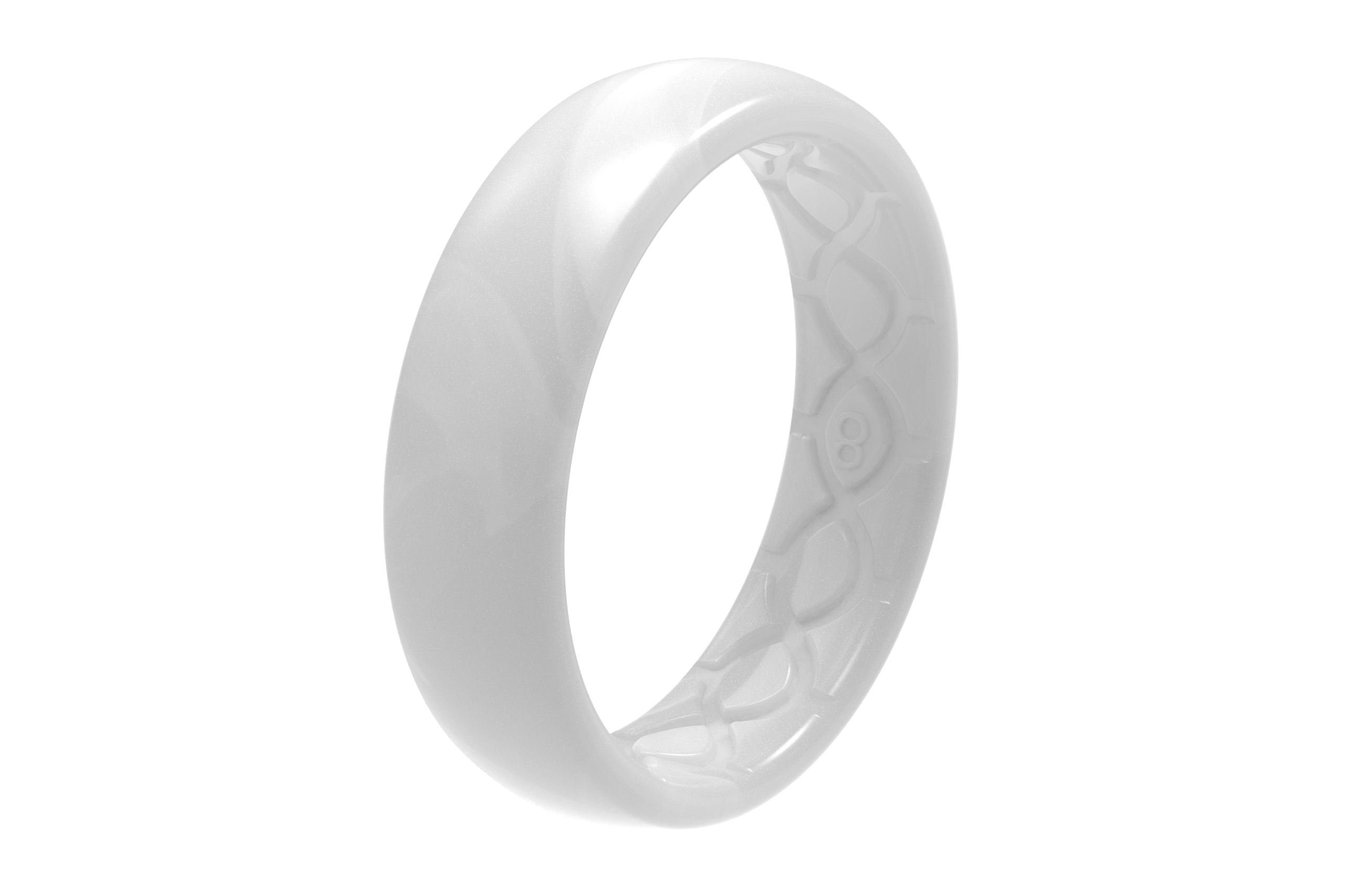 Solid Pearl Thin Ring