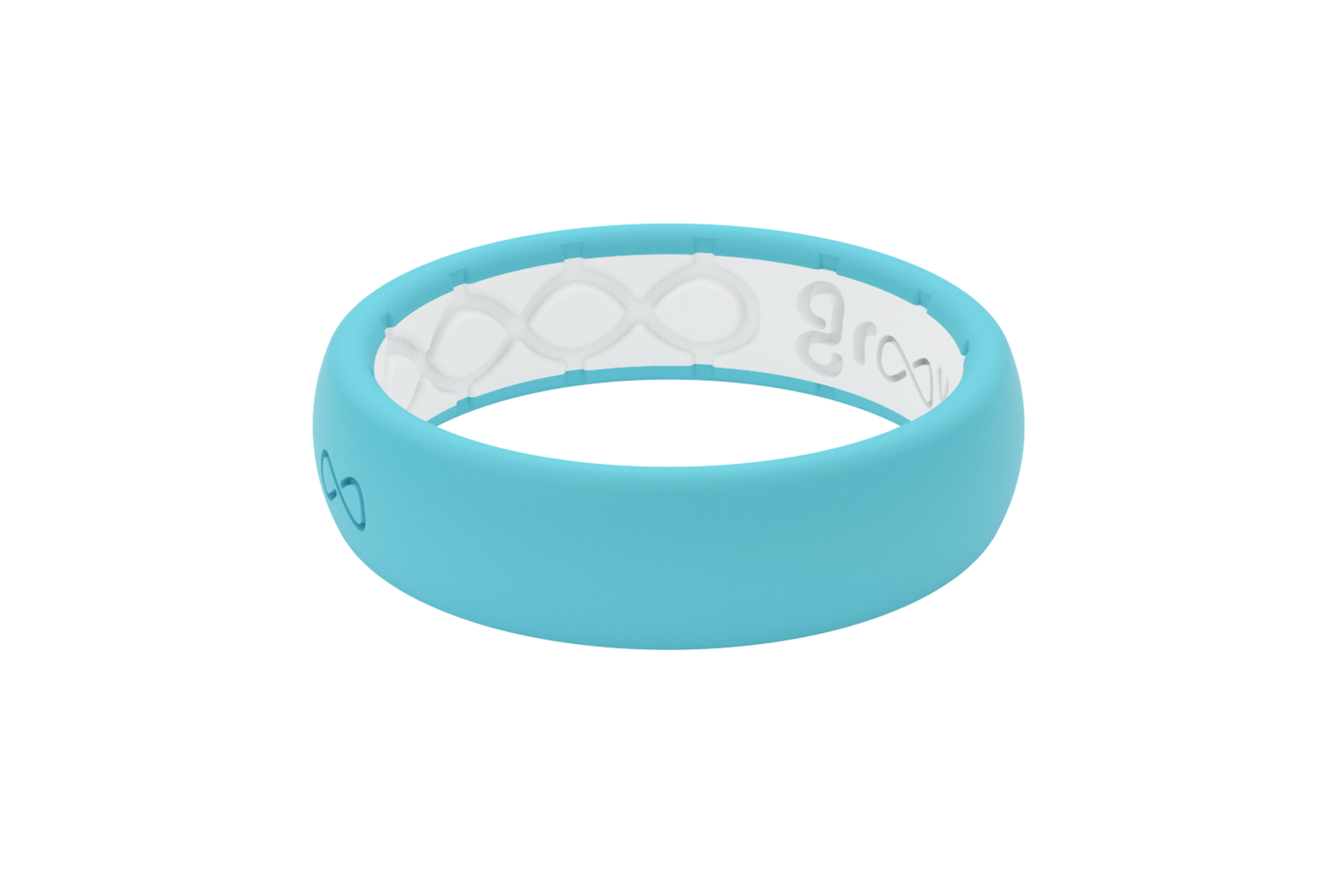 Solid Turquoise Thin Ring