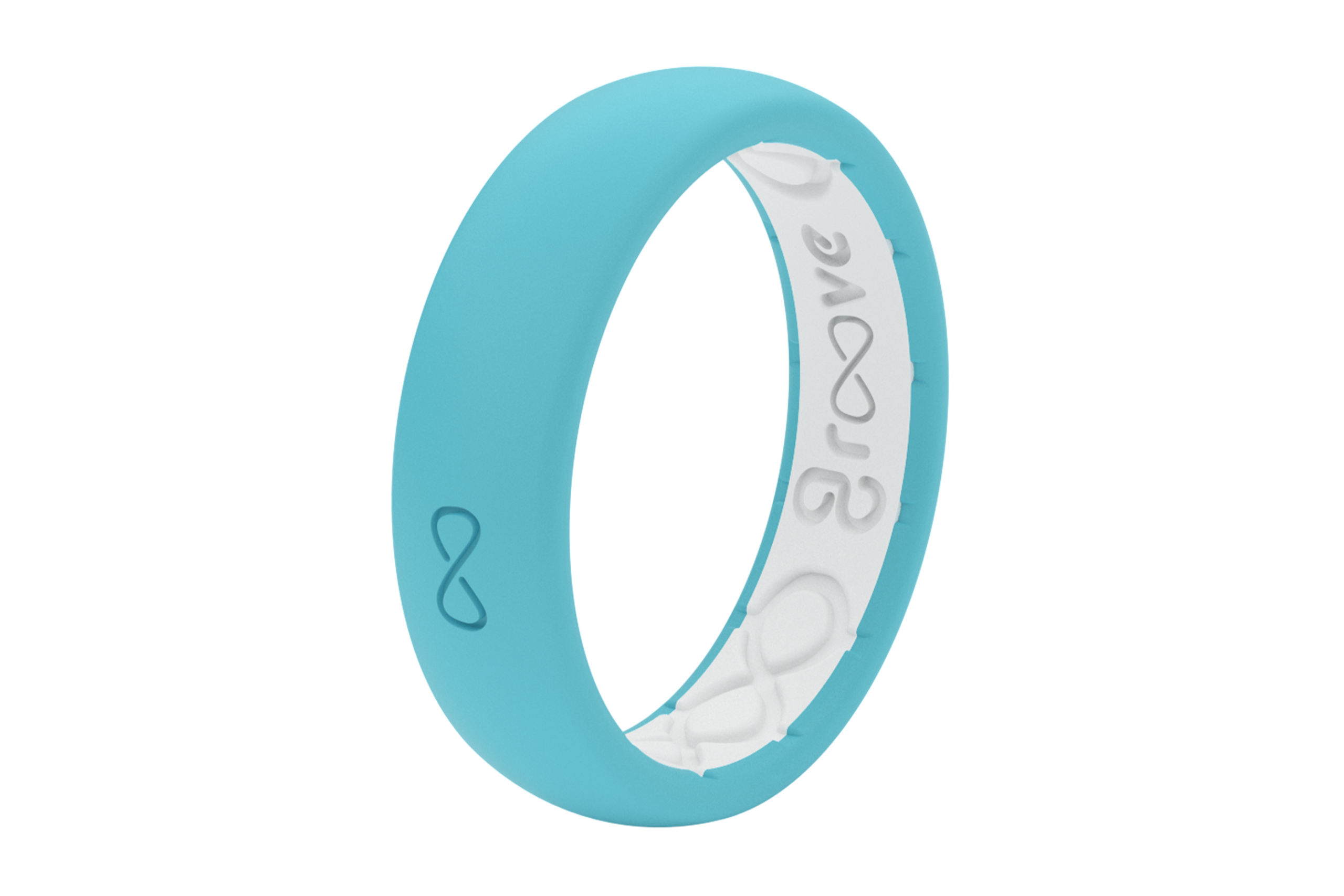 Solid Turquoise Thin Ring