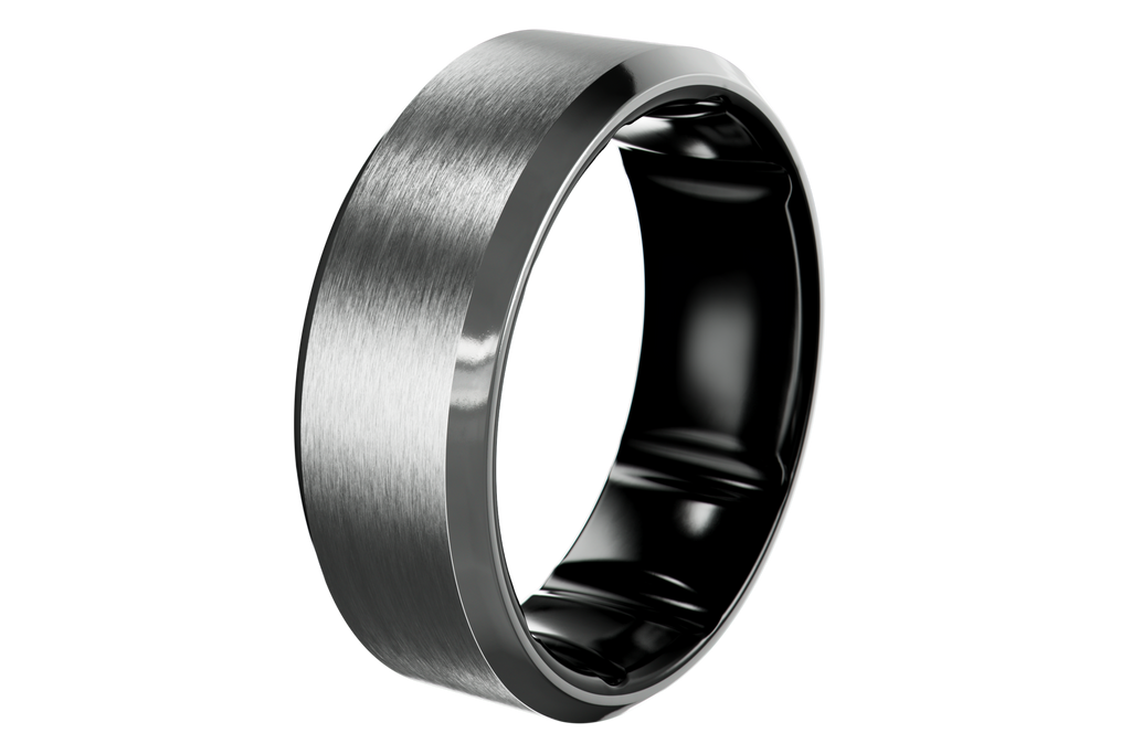 Groove Ring® Tungsten - Platinum
