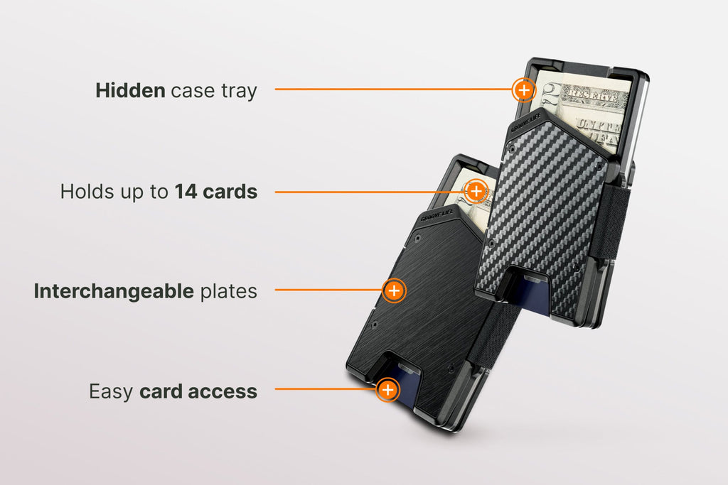 Groove Wallet® Stealth - Carbon Fiber