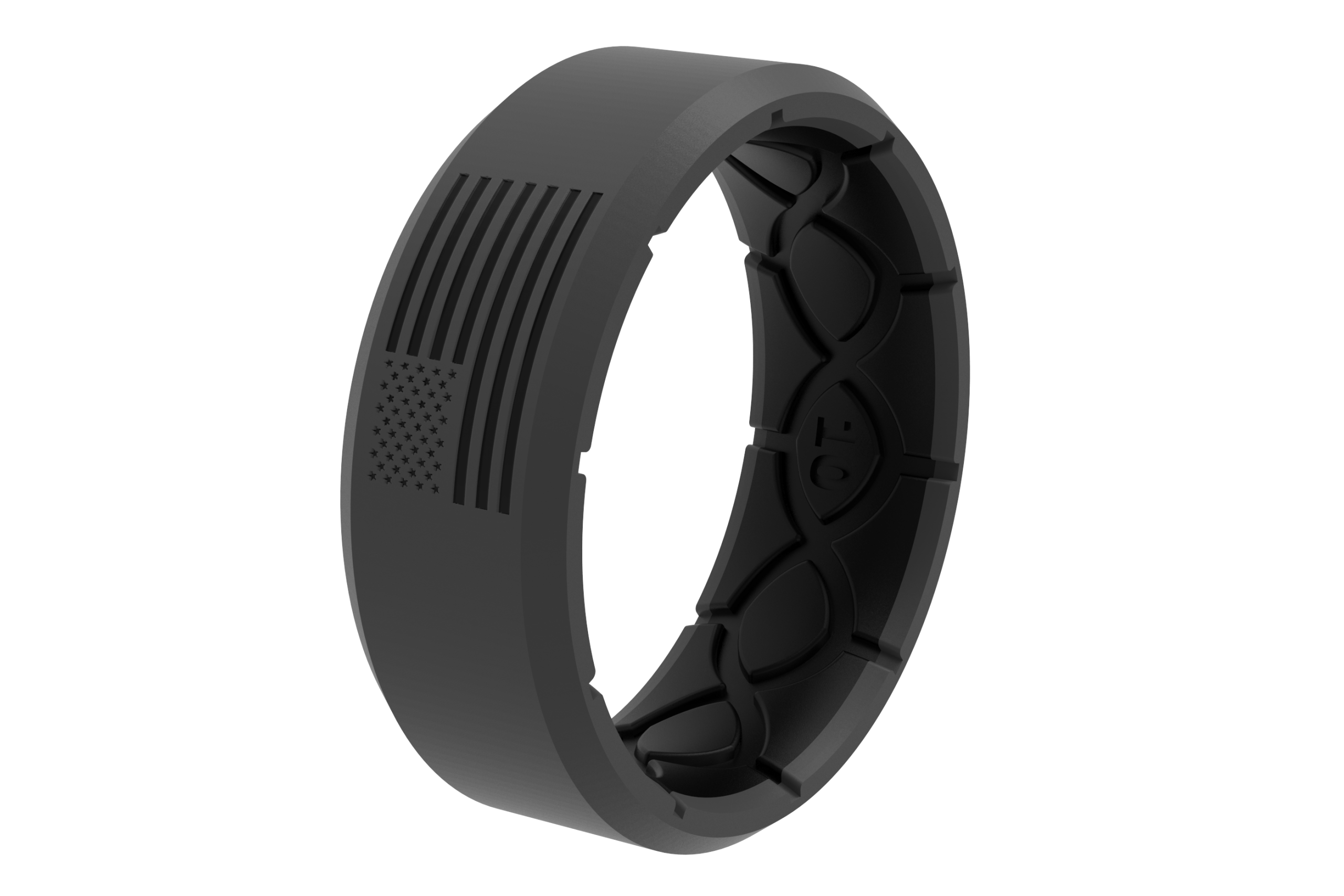Zeus Edge Hero America Deep Stone Grey Ring