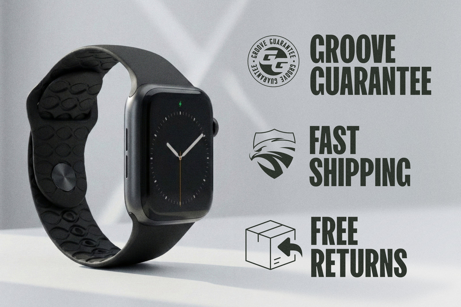 Apple Watch Band Solid White