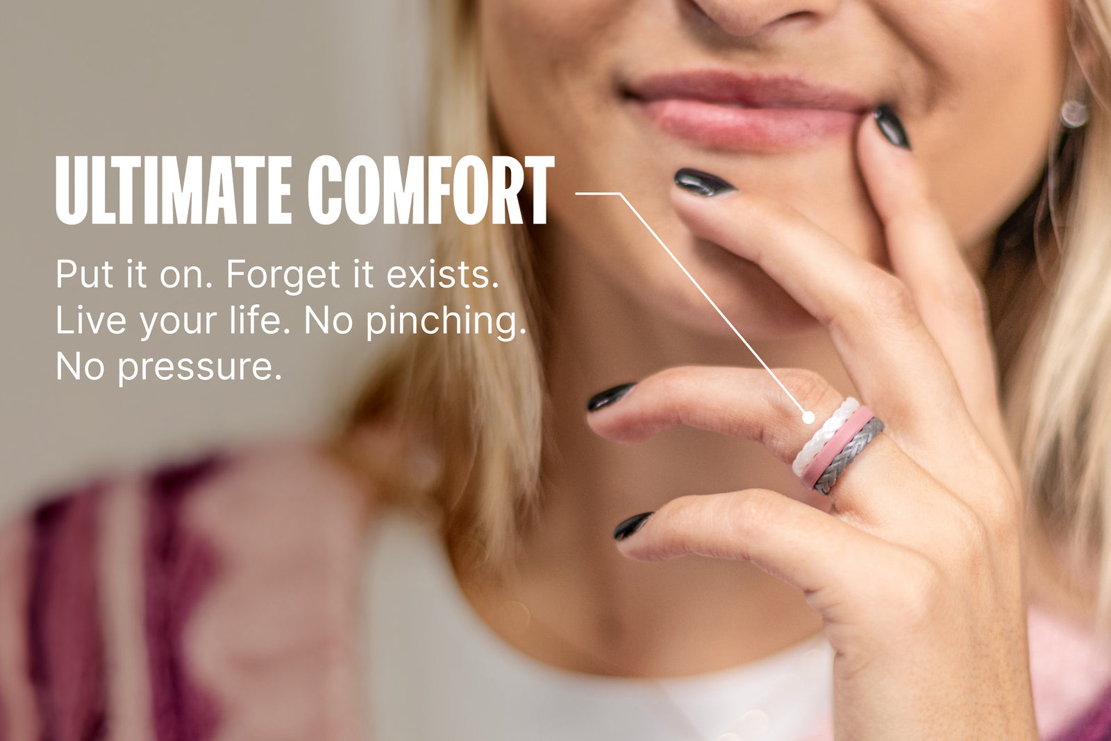 Rose - Stackable Ring
